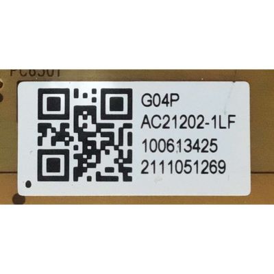 FUENTE DE PODER PARA TV SONY / NUMERO DE PARTE 1-006-134-25 / 100613425 / AC21202-1LF / B55D-32E / G04P / MODELO XR-50X90J / XR50X90J - Imagen 2